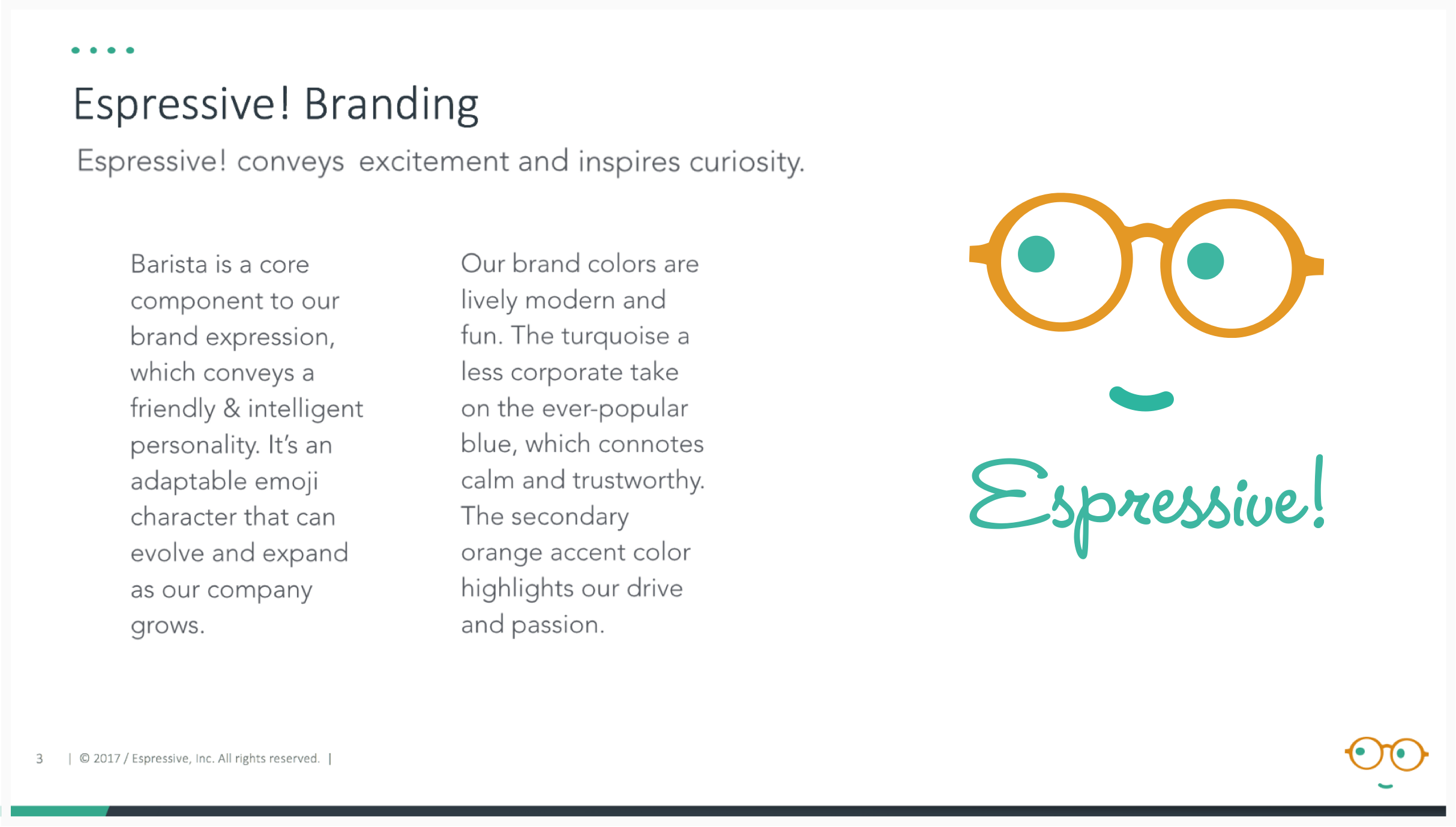 Espressive — work sample