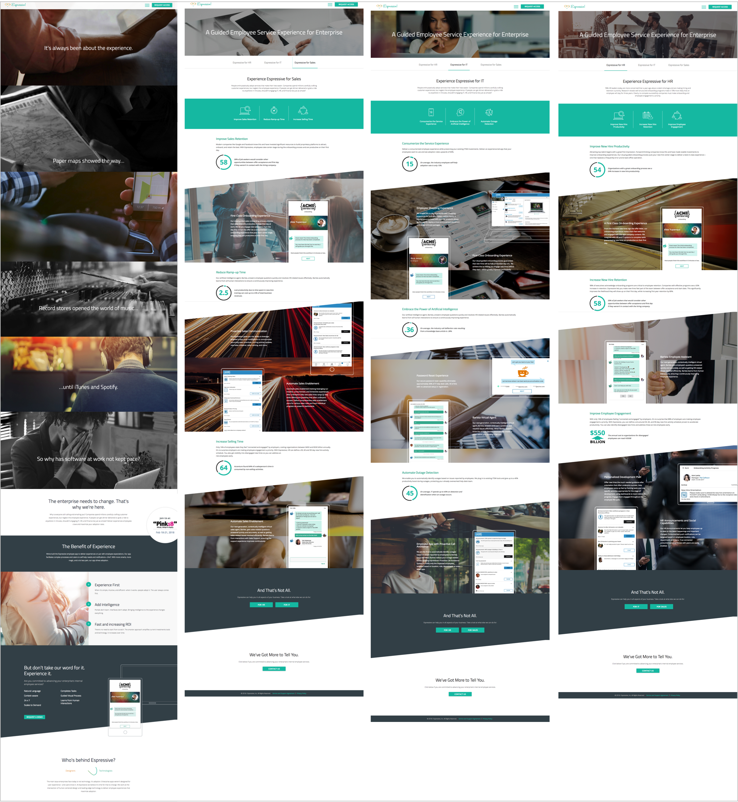 Espressive Website 1.0
