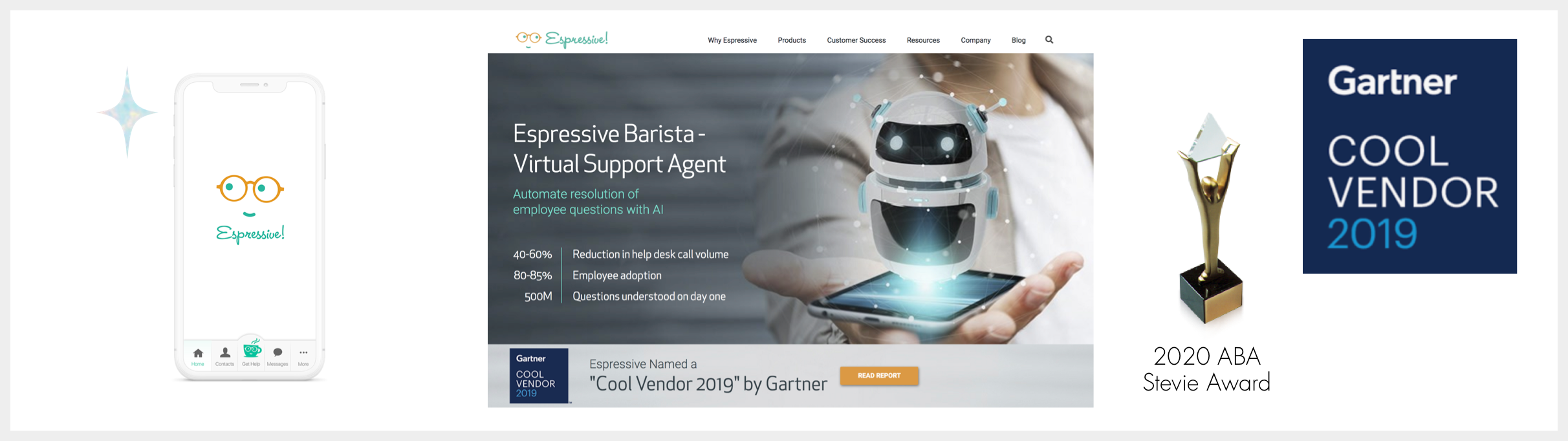 Espressive is focused on automating complex issues in the enterprise service management environment. At its core is an AI-powered virtual assistant, Barista